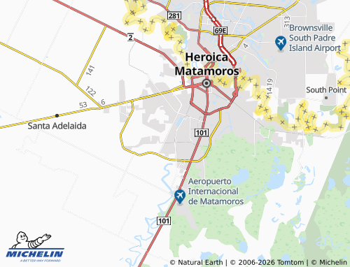 Mapa MICHELIN Laguneta Oriente - ViaMichelin
