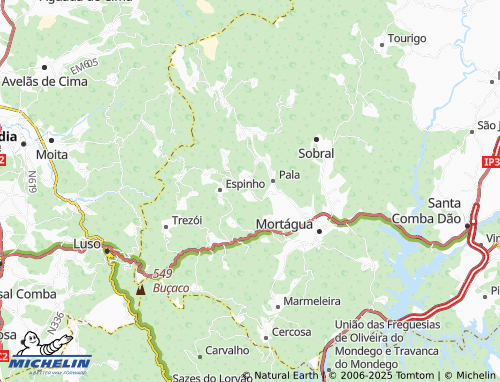 Mapa MICHELIN Ribeira - ViaMichelin