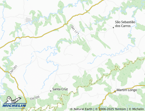 Carte MICHELIN Gatão - ViaMichelin