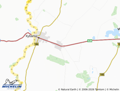 Mappa MICHELIN Virbalis - ViaMichelin