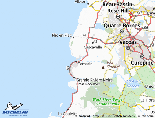 Carte MICHELIN Barachois - ViaMichelin