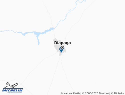 Mappa MICHELIN Diapaga - ViaMichelin