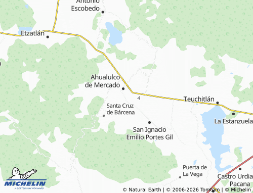 Kaart MICHELIN Los Camichines - ViaMichelin
