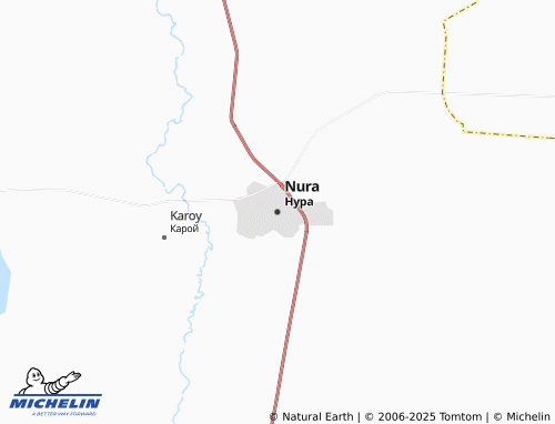 MICHELIN Nura map - ViaMichelin