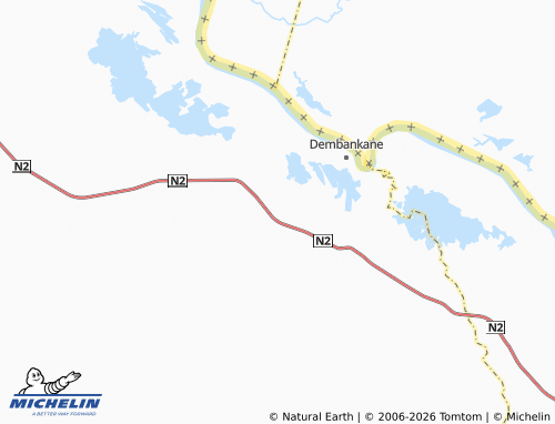 Mapa MICHELIN Bokiladji - ViaMichelin