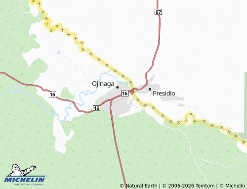 MICHELIN Constitución map - ViaMichelin