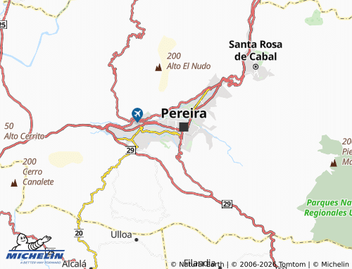 MICHELIN El Vergel map - ViaMichelin