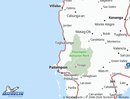 MICHELIN Lomonon map - ViaMichelin