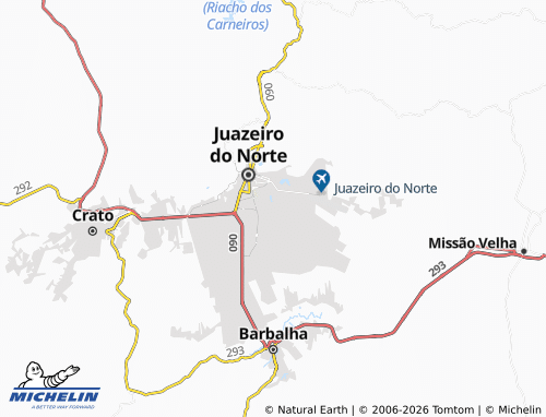 Mapa MICHELIN Limoeiro - ViaMichelin