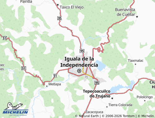 MICHELIN Genaro Vázquez map - ViaMichelin