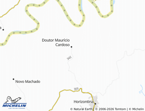 Mapa MICHELIN Pitanga - ViaMichelin