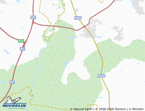 MICHELIN-Landkarte Ural SNT - ViaMichelin