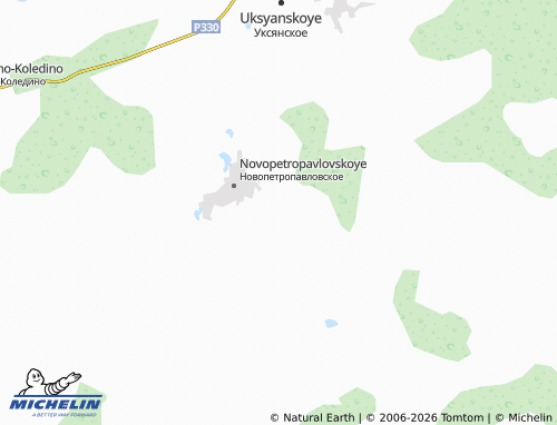 MICHELIN-Landkarte Malinovka - ViaMichelin