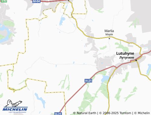 MICHELIN Novopavlivka map - ViaMichelin