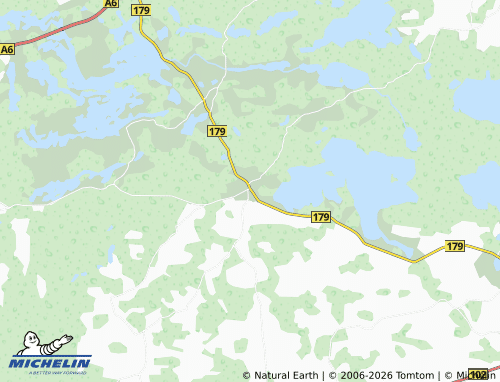 MICHELIN Salakas map - ViaMichelin