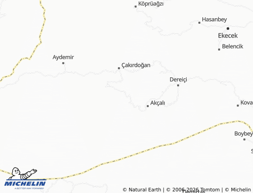 Mappa MICHELIN Yukarıdallı - ViaMichelin