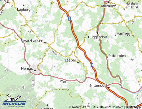 Mapa MICHELIN Endorf - ViaMichelin