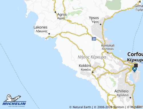 Mapa MICHELIN Marmaro - ViaMichelin