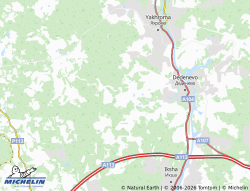 Carte MICHELIN Paramonovo - ViaMichelin