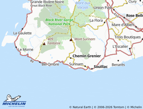 MICHELIN-Landkarte Chamouny - ViaMichelin