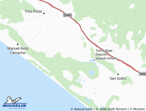 Mapa MICHELIN Francisco I Madero - ViaMichelin