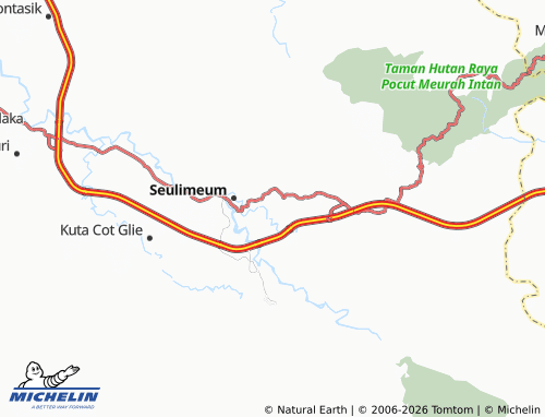 MICHELIN Jawie map - ViaMichelin