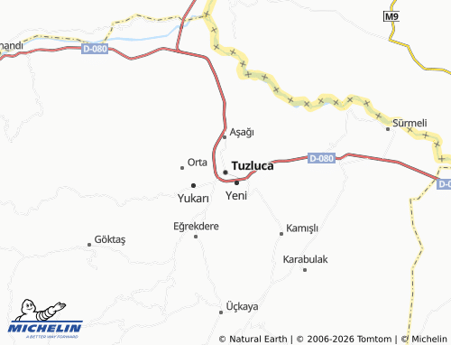 MICHELIN Tuzluca map - ViaMichelin