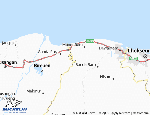 Mappa MICHELIN Glee Dagang - ViaMichelin