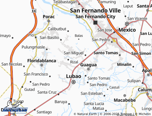 MICHELIN San Matias map - ViaMichelin