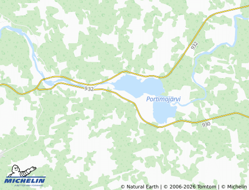 Kaart MICHELIN Erkinpää - ViaMichelin