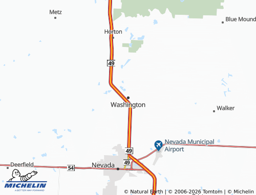 Mappa MICHELIN Washington - ViaMichelin