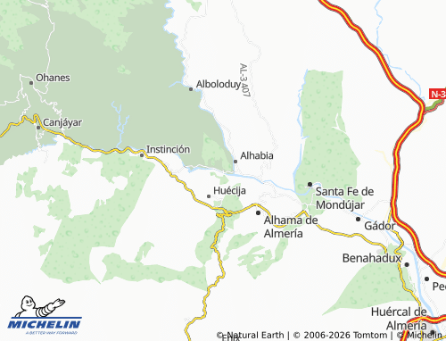 Mappa MICHELIN Terque - ViaMichelin