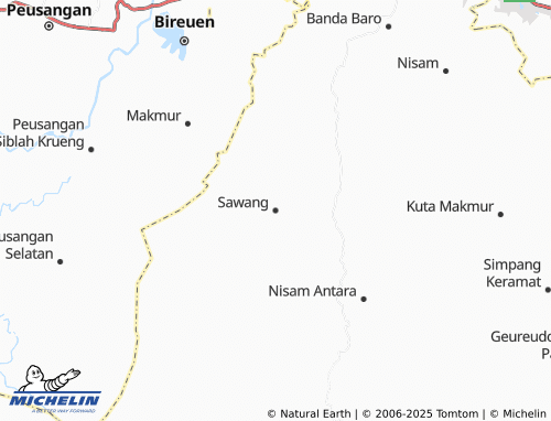 MICHELIN Sawang map - ViaMichelin