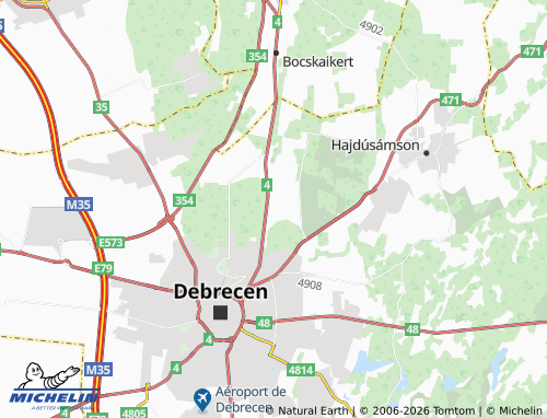 Mapa MICHELIN Apafa - ViaMichelin