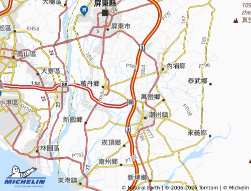 Mappa MICHELIN shuang xi kou - ViaMichelin
