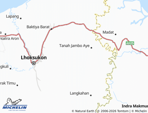 Mapa MICHELIN Buket Dara Baro - ViaMichelin