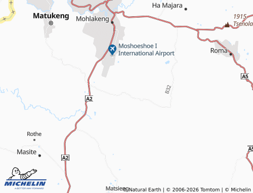 MICHELIN Ha Lebamang map - ViaMichelin