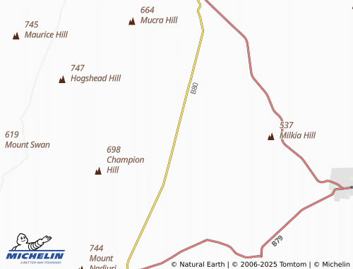 MICHELIN Yatina map - ViaMichelin