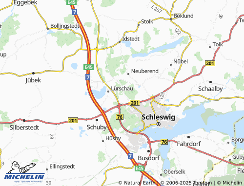 MICHELIN Falkenberg map - ViaMichelin