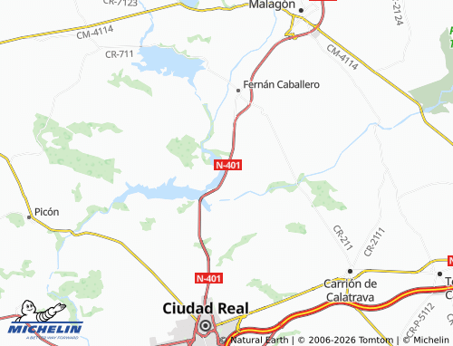 MICHELIN Peralvillo map - ViaMichelin