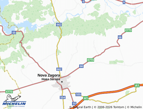 Mappa MICHELIN Tsenino - ViaMichelin