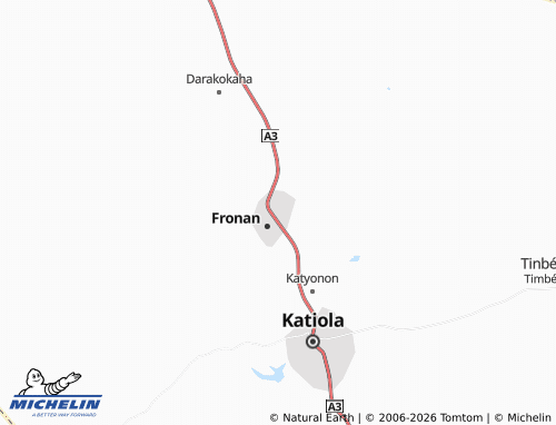 MICHELIN-Landkarte Souroukaha - ViaMichelin