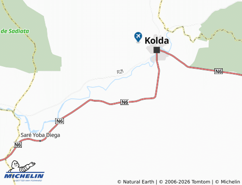 Mapa MICHELIN Boussoura - ViaMichelin