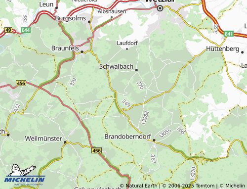 MICHELIN-Landkarte Niederquembach - ViaMichelin