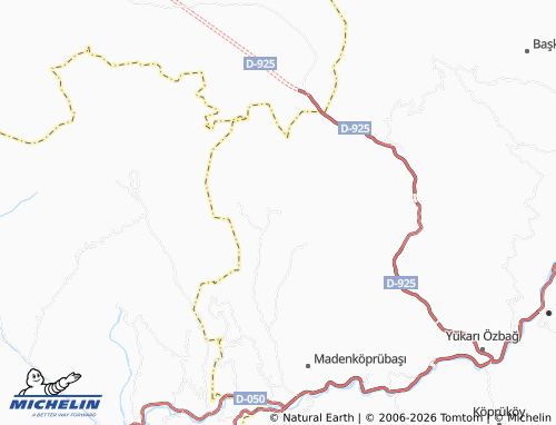 MICHELIN Başçeşme map - ViaMichelin