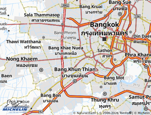 Mapa MICHELIN Phasi Charoen - ViaMichelin