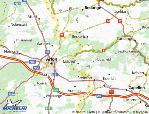 MICHELIN-Landkarte Gaichel - ViaMichelin
