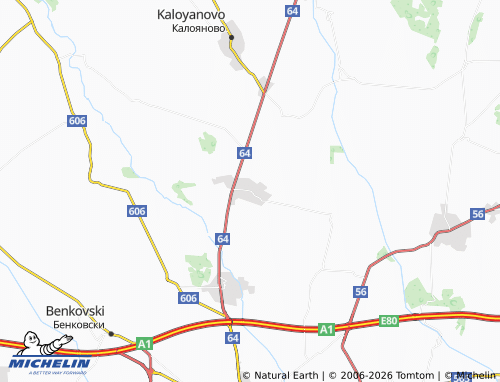 Carte MICHELIN Graf Ignatievo - ViaMichelin