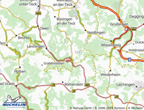 Mapa MICHELIN Schopfloch - ViaMichelin