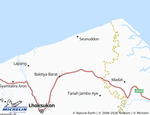 MICHELIN Matang Keulayu map - ViaMichelin